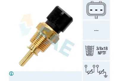 Más Vendido Sensor, temperatura del refrigerante FAE 33355 FAE 33355